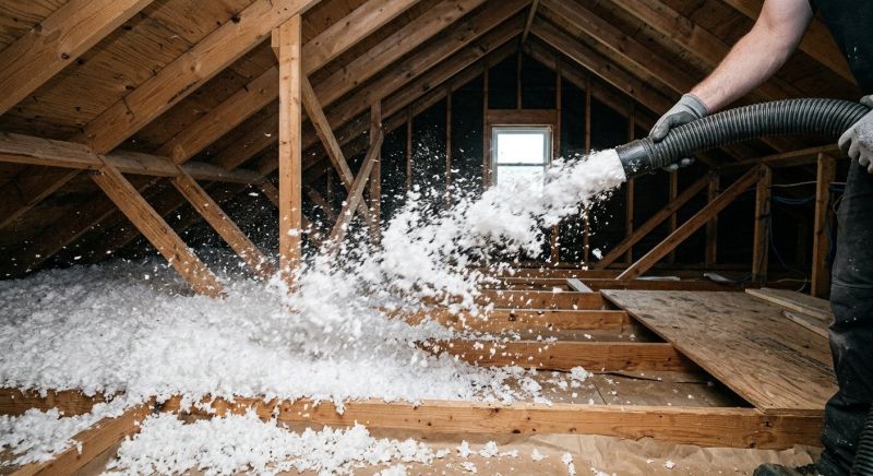 Blown Insulation Installation in Arvada, CO