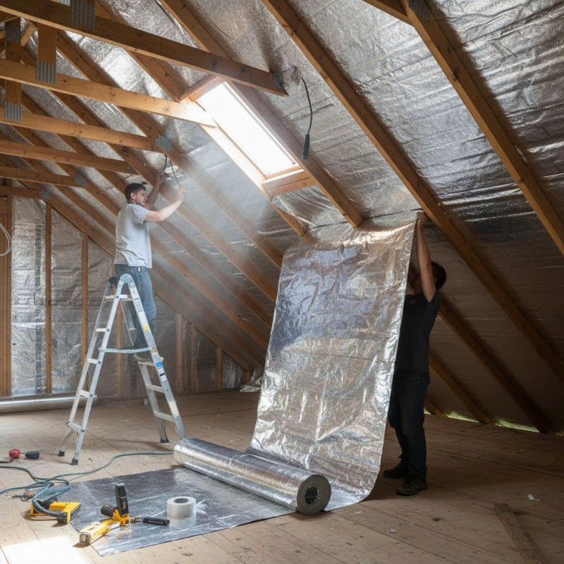 Ceiling Insulation Installation