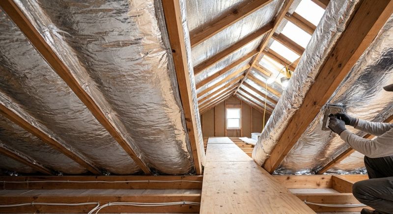 Foil Insulation Installation in Longmont, CO